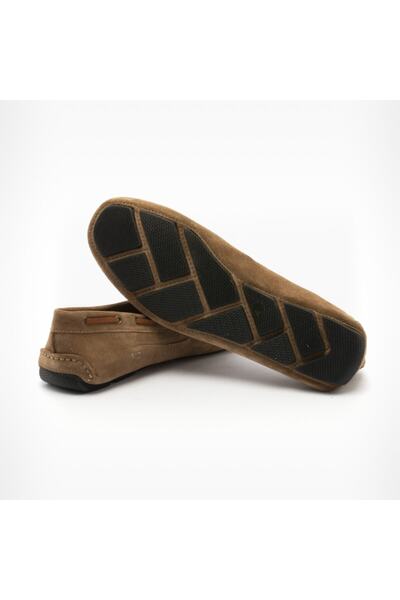 Giuseppe Mengoni Ανδρικά παπούτσια casual Camel Mo-7810-7574 Sıgaro Suede