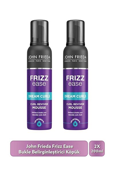 John Frieda Bukle Belirginleştirici Saç Köpüğü - Frizz-ease Curl Reviver Styl...