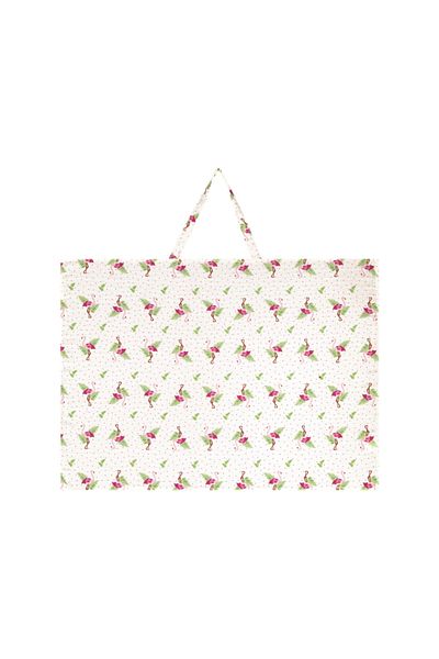 Lunanino Κάλυμμα θηλασμού με μοτίβο Flamingo