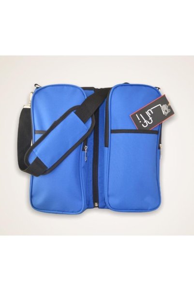 Luffi 3 in 1 Taşınabilir Katlanabilir Bebek Çantası Mavi