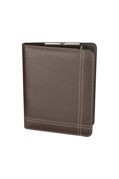 2K A5 Faux Leather Line Sewing Secretary Block Table with Calculator (100 Sheets)