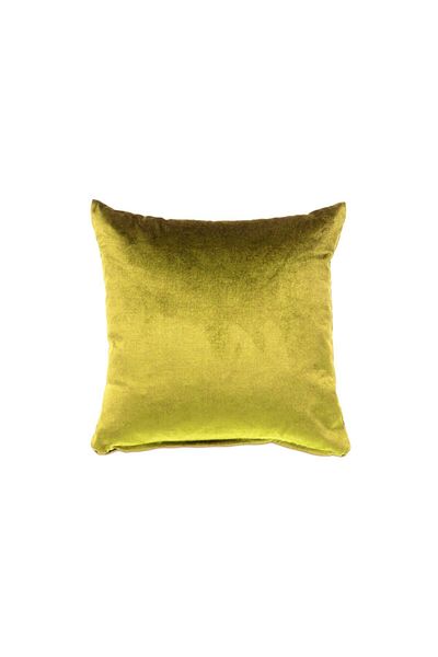 Alacastore Pernă de umplutură umplută cu silicon, mărgele de catifea galbenă, 43x43