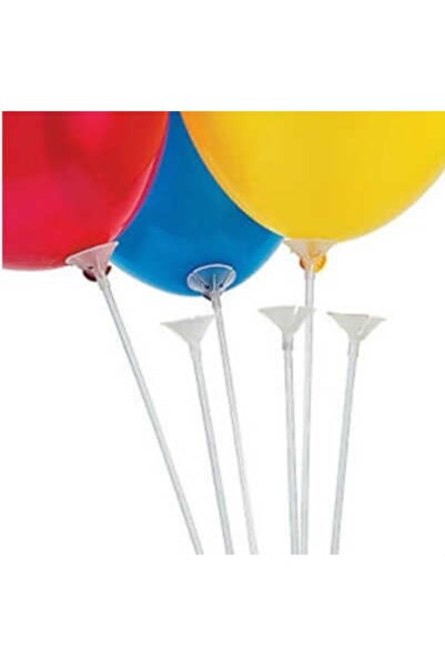 Çemrek Süs Parti Balon Çubuğu 100 Adet