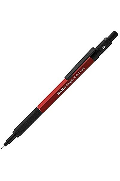 Scrikss Graph-x Versatil Kalem, 0.7 mm, Kırmızı