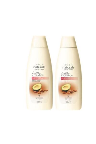 AVON 2 Adet Naturals Badem & Avokado Özlü Saç Kremi 700 Ml