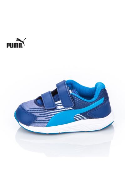 Puma Mavi Erkek Spor Ayakkabı 35866305 Low Boot Sequencev Kıds Sodalıte Blue- Cloıseonne