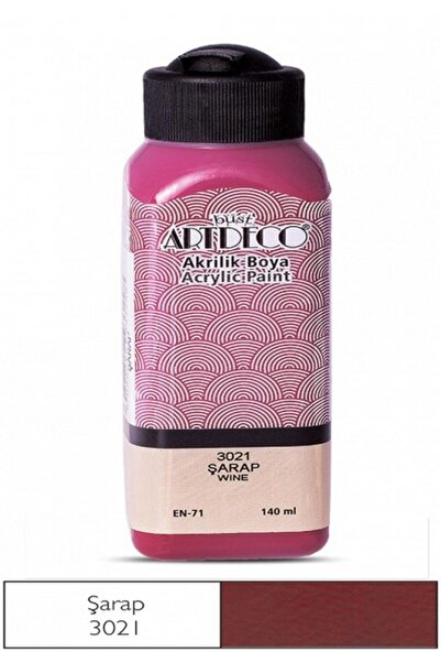 Artdeco Akrilik Boya 140 ml - Şarap 3021