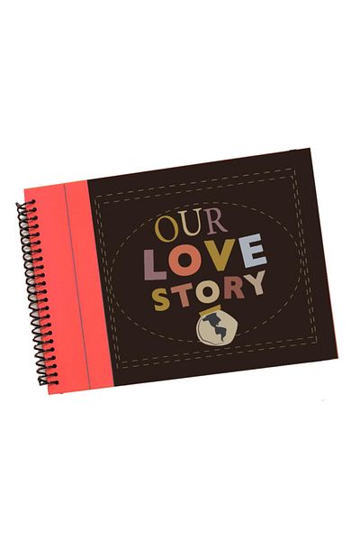 PAKLON Our Love Story Special Design Notebook Pink Inner Page