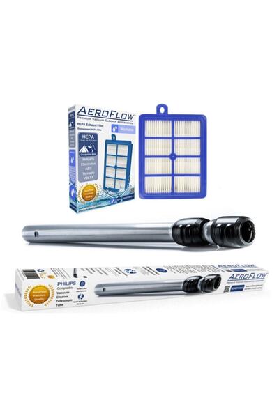 AeroFlow Philips FC 9928 - Marathon Ultimate, ηλεκτρική σκούπα με ατσάλινο σω...
