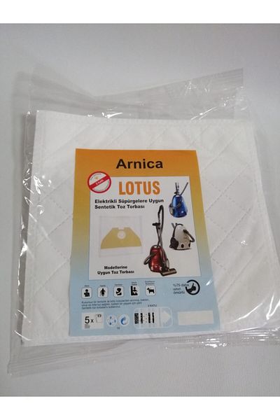 Arnica 10 Pieces Lotus Vacuum Cleaner Dust Bag