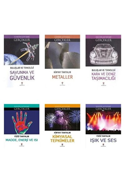 Tübitak Yayınları حقائق تحت يديك مجموعة 6 كتب