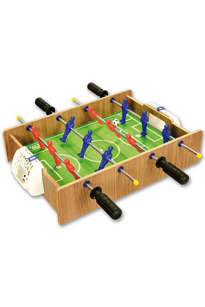 Matrax Oyuncak Wooden Hockey and Table Match Game 2 in 1 Toy Football Langirt