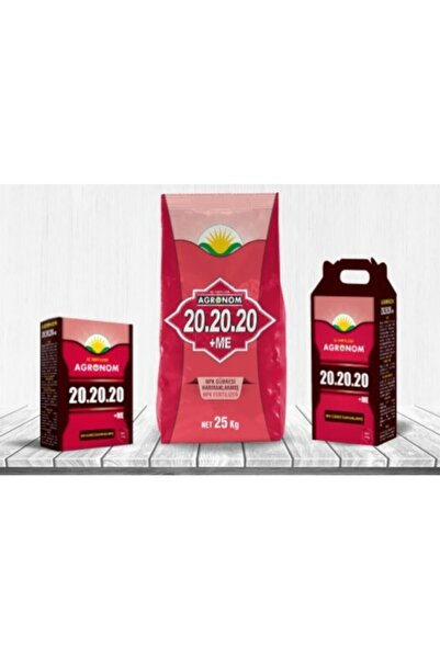 Agronomplus Agronom 20.20.20 +ME NPK Gübresi 1 Kg - Mikroelement Takviyeli (D...