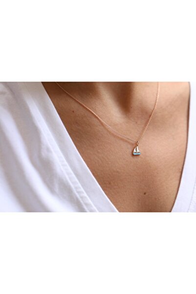 Reis Kuyumculuk Mineli Yelken Kolye