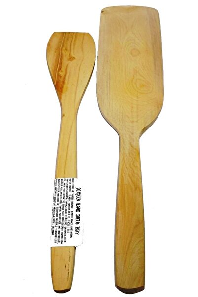 Lizge Naturel Boxwood Large Size Converter Kd-434 + Boxwood Oval Spatula Kd-246