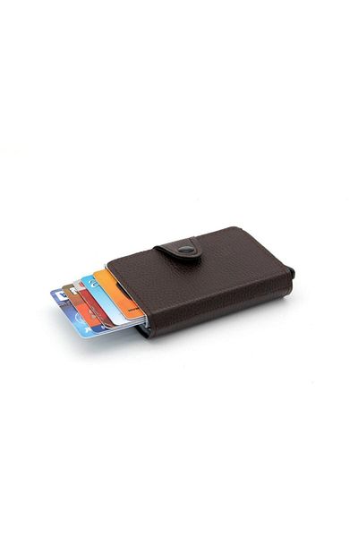 MKM Black Tomatik Transparent Credit Card Holder