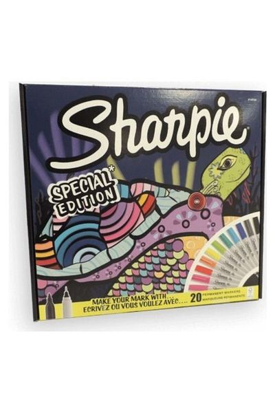 Sharpie Fine Permanent 20 Colors Turtle Marker Pen2115767