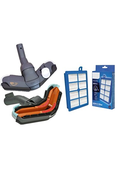 Popüler Cap absorbant Philips FC8430 Triactive Marathon + filtru Hepa 13 comp...