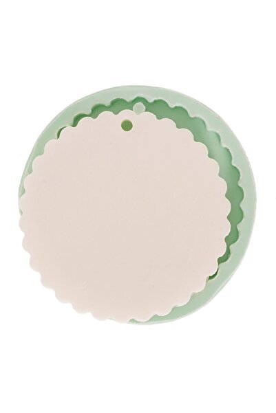 Kurdelya Yuvarlak Dalgalı Tabanlık Delikli Silikon Kalıp