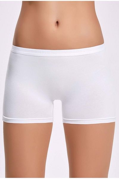 İlke 2255 Modal Lycra Σορτς - Λευκό - Xl