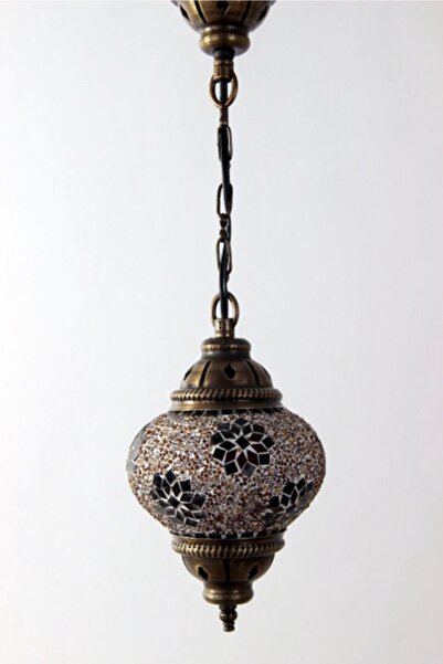 Mosaic Otantik Mozaik Avize Seti No 2 Kahve ( Brw22)