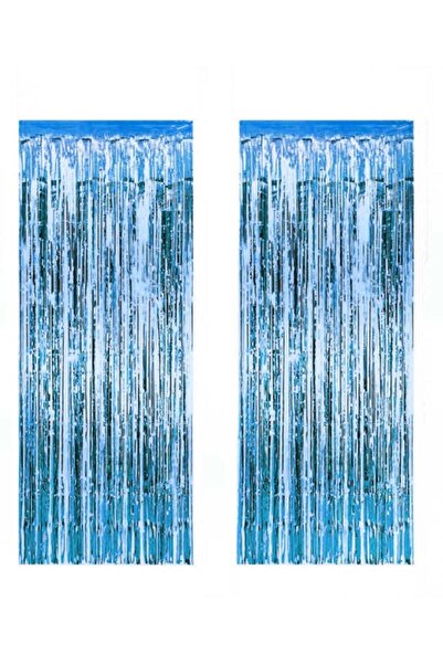 kidspartim Μεταλλικό μπλε κρεμαστό στολίδι φόντου 100-230 cm