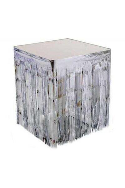 kidspartim Επιμεταλλωμένη ασημένια φούντα τραπεζιού