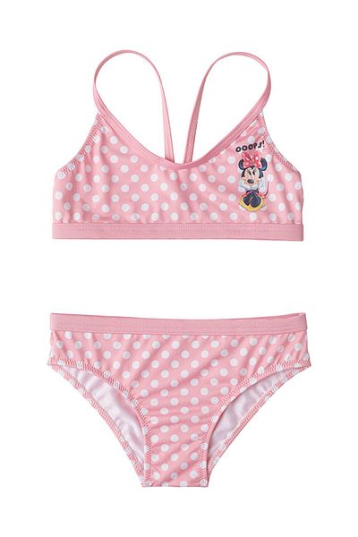 SLIPSTOP Σετ ροζ μπικίνι για κορίτσι της Disney Minnie
