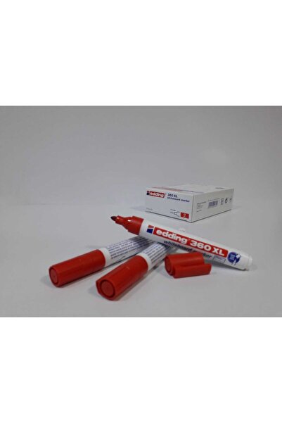 Edding Whiteboard Marker Silinebilir Beyaz Tahta Kalemi Kırmızı 10'lu Paket