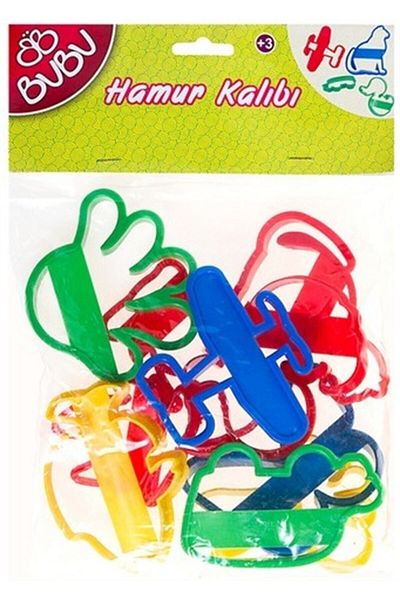 Bubu Bu-Bu Play Paste Mould 10 Pieces