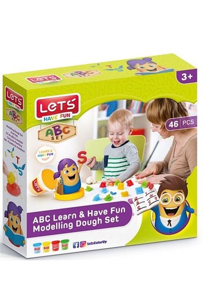 Lets Play Dough Abc Set - L9005 Model