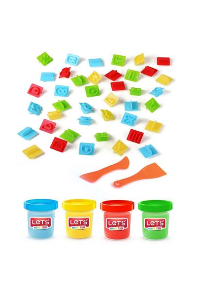 Lets Play Dough Abc Set - L9005 Model