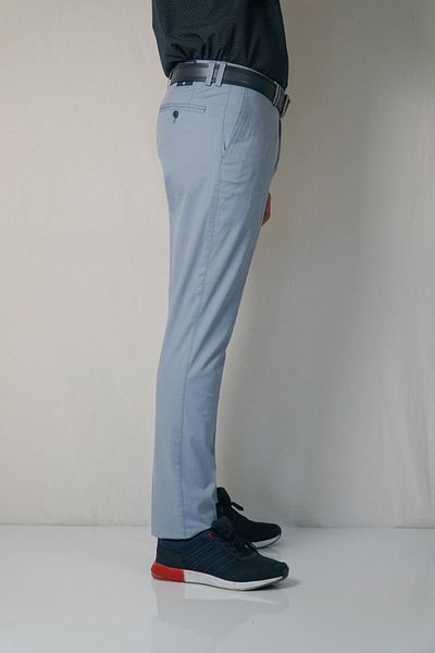 Bomonti Pantaloni din bumbac Nikral cu model fagure