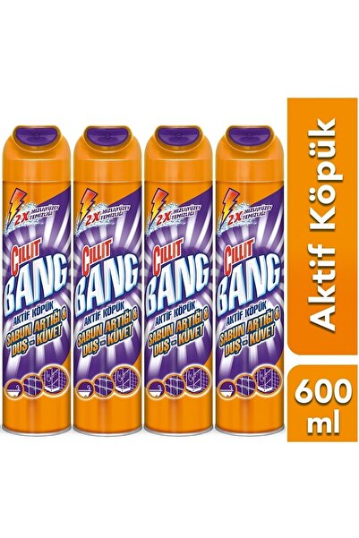 Cillit Bang Banyo Temizleyici Aktif Köpük Sabun Artığı Duş Ve Küvet Için 600 ...