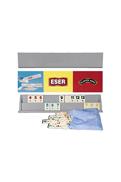 ESER Büyük Boy Plastik Okey