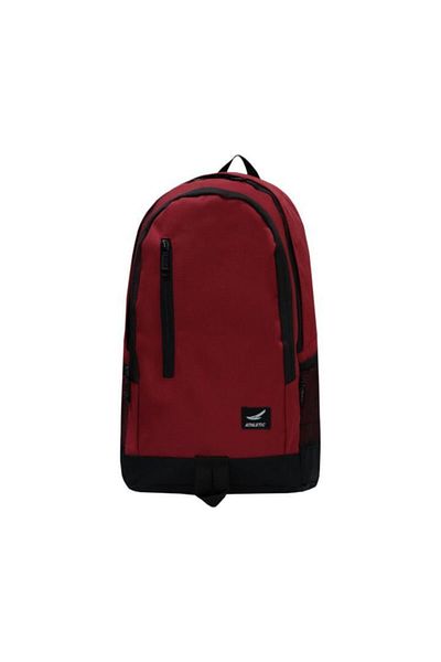 ATHLETIC Geantă de școală unisex roșu Claret