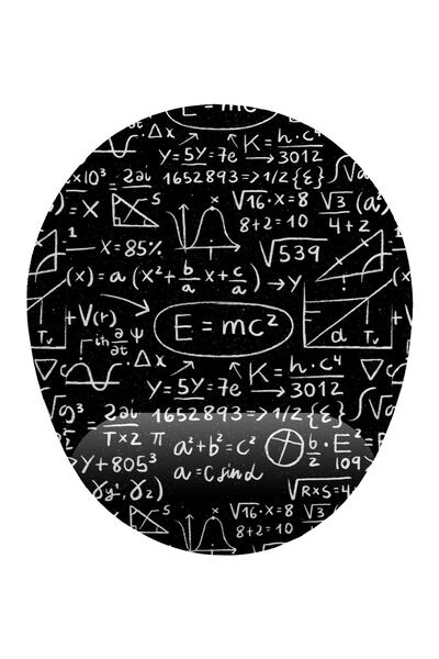 iF Dizayn E=mc2 Formüller Bilek Destekli Mouse Pad