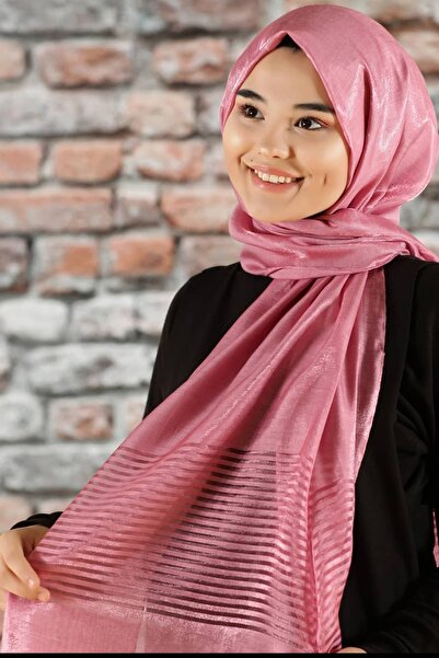 Genel Markalar Hayal Abiye Şal - Gül Kurusu