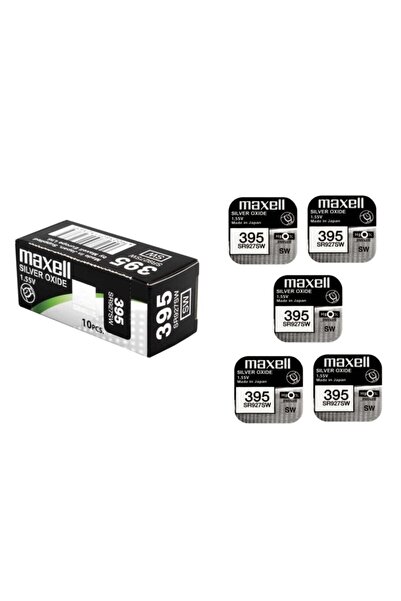 Maxell Sr927sw 399/395 Numara Saat Ve Cihaz Pili 5 Adet