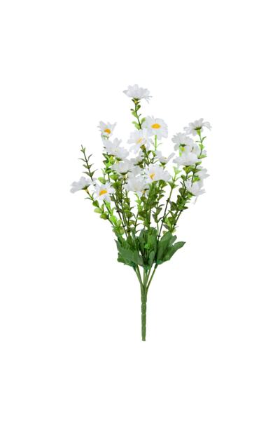 Çiçekmisin Yapay Beyaz Papatya Demeti