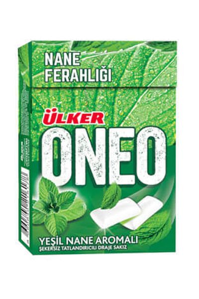 Ülker Ulker Gum Oneo Mint Dragee 21 g