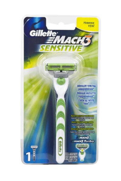 Gillette Tıraş Makinesi Mach-3 Sensitive 1 Başlık