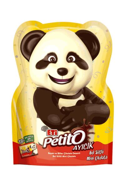 Eti Petito Ayıcık Mini Sütlü Çikolata 72 gr