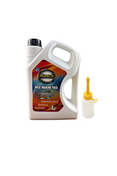 Rasch Sanayi Dikiş Makinası Yağı 3 Litre