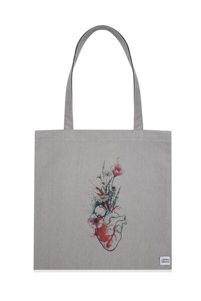 Ju Yaratıcı Tasarım Omuz Çantası Baskılı