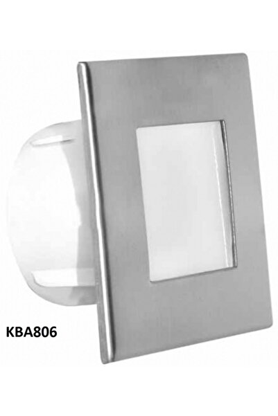 Global K2 Kba806 3w Mavi Kare Koridor Ve Merdiven Duvar Armatürü
