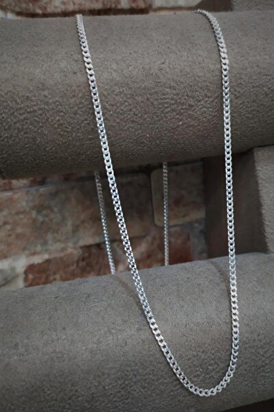 Erer Gümüş Gümüş 2,10 mm Gurmet Model Boyun Zinciri Kolye