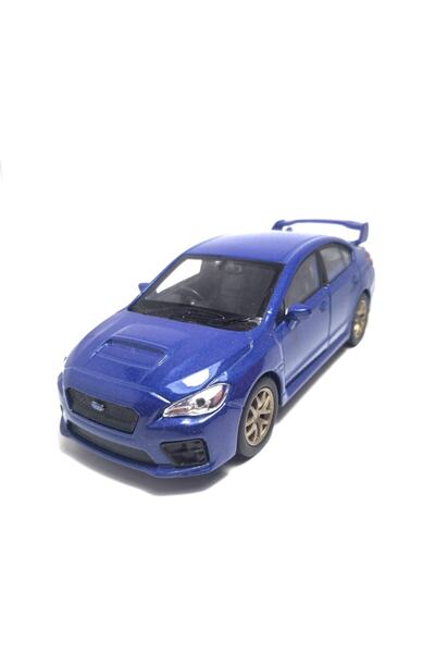 WELLY 1:32 / 1:36 Subaru Wrx Stı Diecast Model Araba Mavi