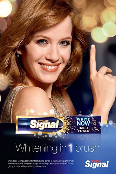 Signal White Now Gold Diş Macunu 75 ml X 4 Adet