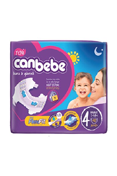 Canbebe حفاضات أطفال جامبو مقاس 4 ماكسي 45 قطعة